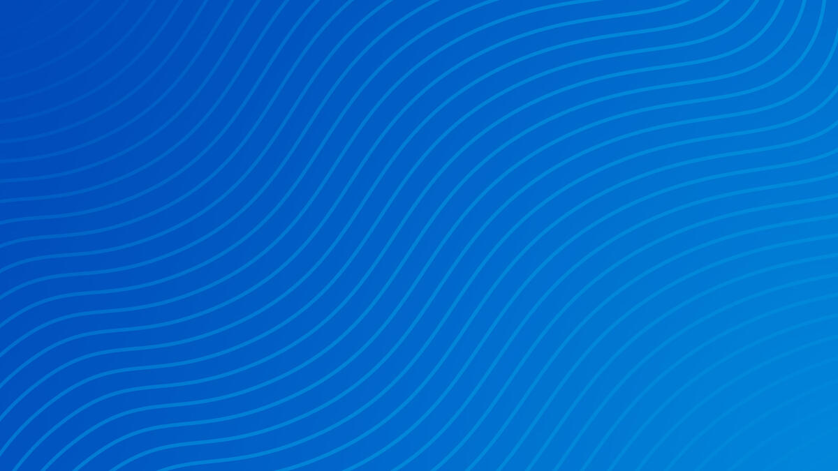 Blue waves background